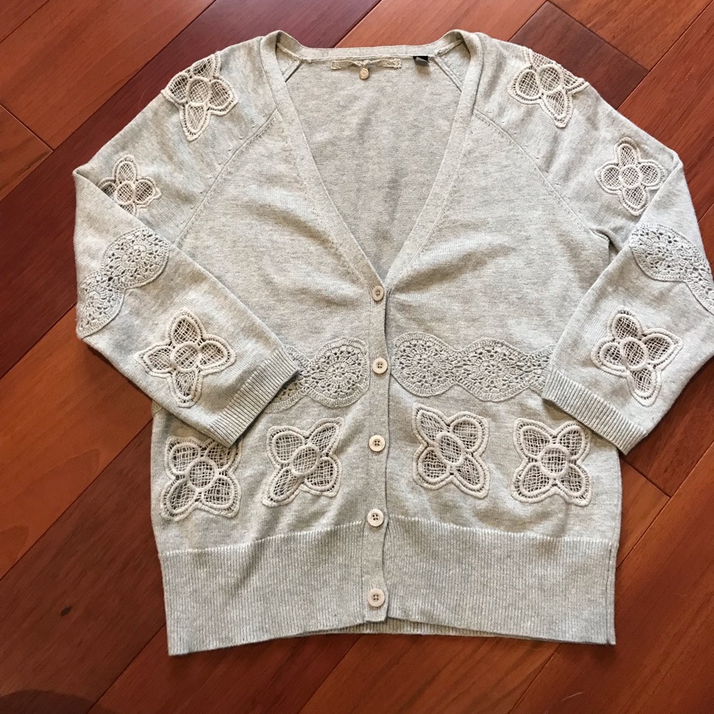 Anthropologie Knitted & Knotted Cardigan